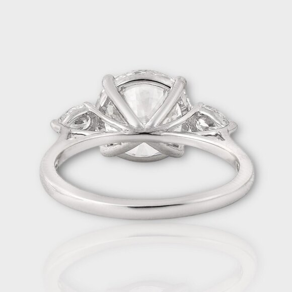 3 Carat Lab Grown Diamond Ring - Picture 6 of 8